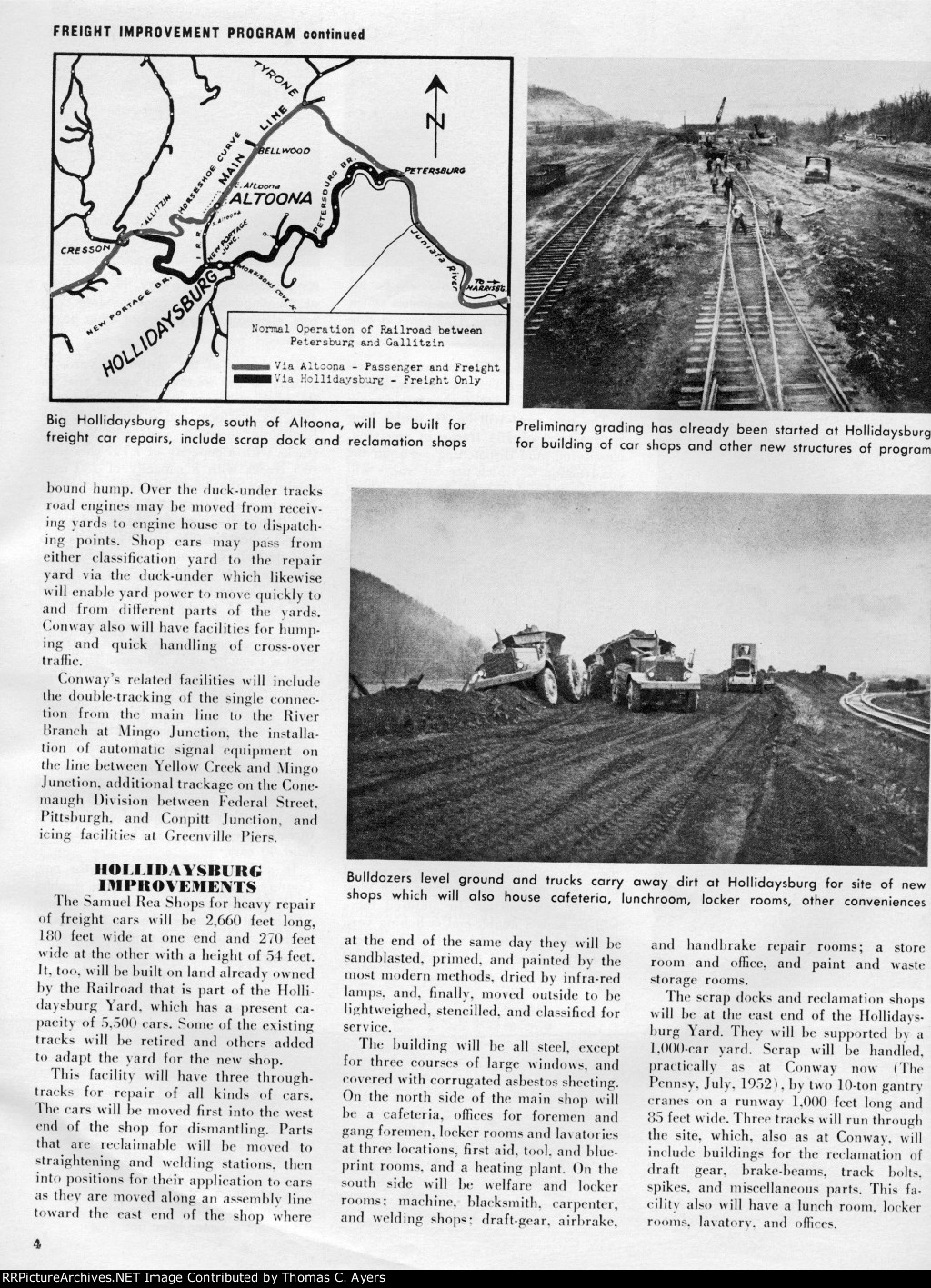 "PRR To Invest $47M," Page 4, 1952